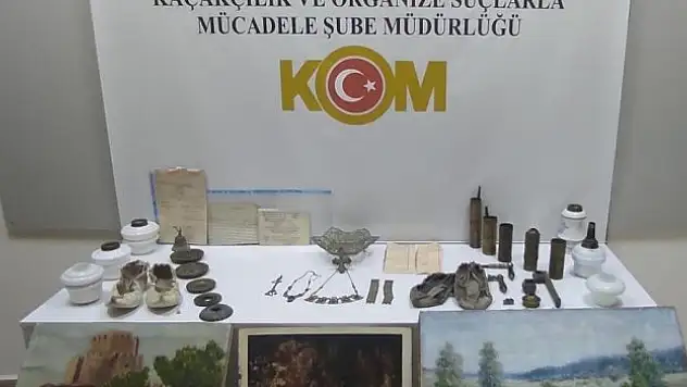 Etnografik Eserler Ele Geçti