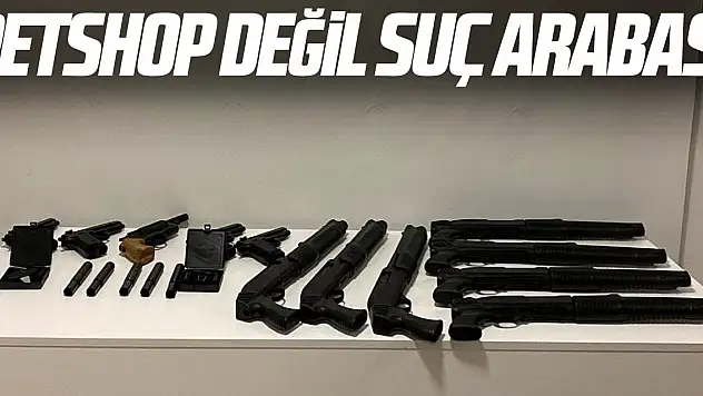 Petshop değil suç arabası