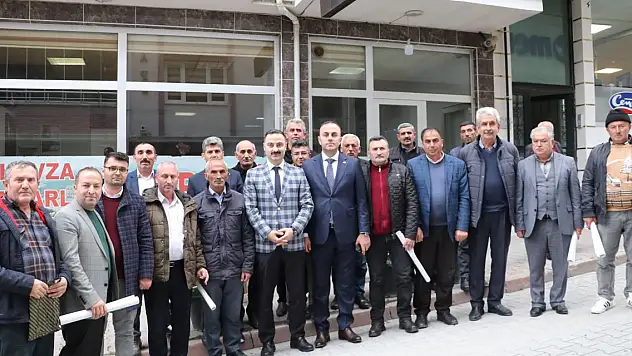 Havza Kaymakamı Ayvat  Muhtarları ziyaret etti