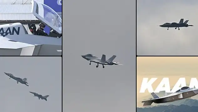 Uçak KAAN Göklerde