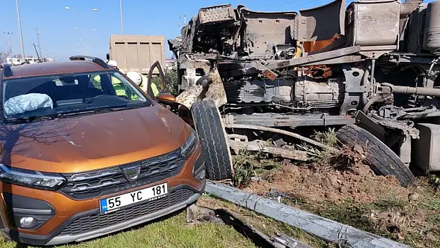 Kavşakta çarpıştılar: 2 yaralı