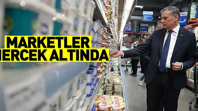 MARKETLER MERCEK ALTINDA