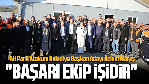 'BAŞARI EKİP İŞİDİR'