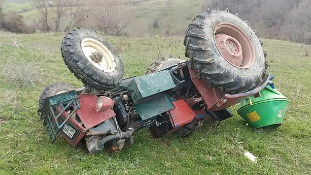TRAKTÖR SÜRÜCÜSÜ HAYATINI KAYBETTİ