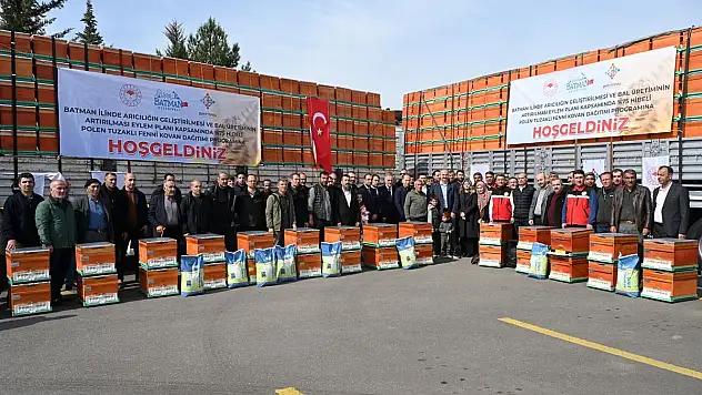 4 bin adet hibeli arı kovanı dağıtıldı