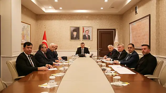 Oltu OSB yönetimi toplandı