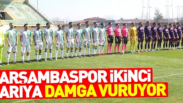 ÇARŞAMBASPOR İKİNCİ YARIYA DAMGA VURUYOR