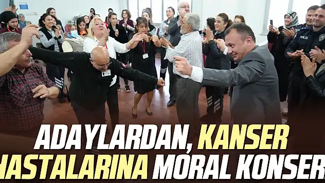 Adaylardan, Kanser Hastalarına Moral Konseri