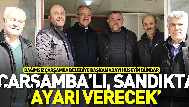 DÜNDAR 'ÇARŞAMBA'LI, SANDIKTA AYARI VERECEK'