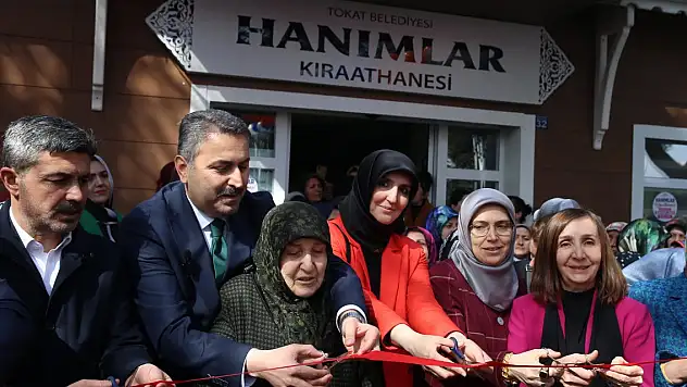 HANIMLAR KIRAATHANESİ AÇILDI
