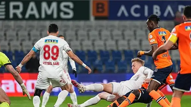 Başakşehir tek golle kazandı