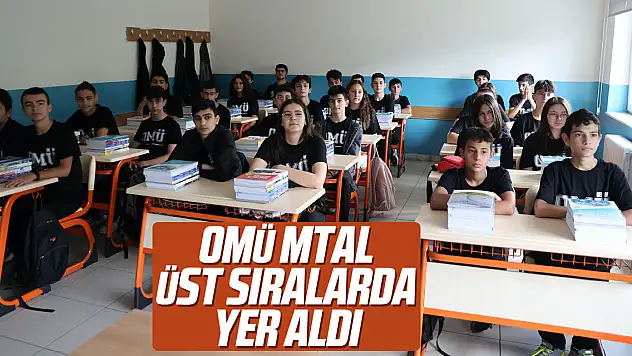 OMÜ MTAL, üst sıralarda yer aldı
