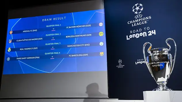 UEFA Şampiyonlar Ligi'nde eşleşmeler belli oldu