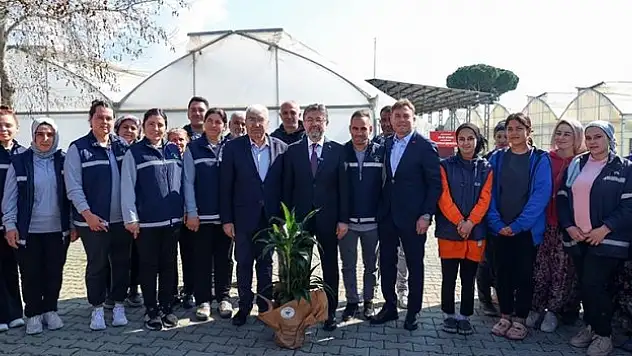 Bakan Yumaklı'dan Kooperatife ziyaret