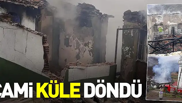 CAMİDE YANGIN ÇIKTI