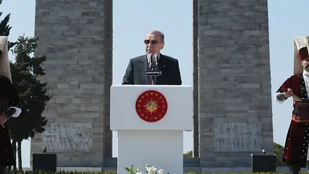 Cumhurbaşkanı Erdoğan: Çanakkale'de alacağımız çok önemli dersler olduğuna inanıyoruz