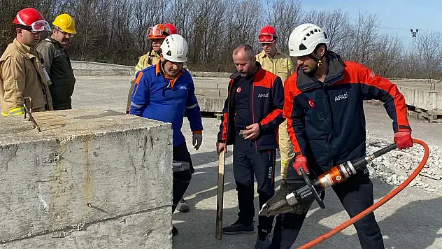 'Orman Kurtarma Timi'ne AFAD'dan eğitim
