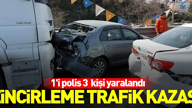 Zincirleme trafik kazası