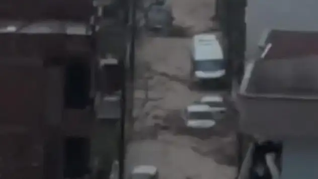 Cizre'de ki sel korkuttu