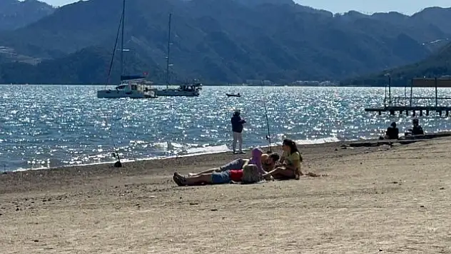 Marmaris'te yazdan kalma gün