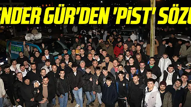 Ender Gür'den 'pist' sözü