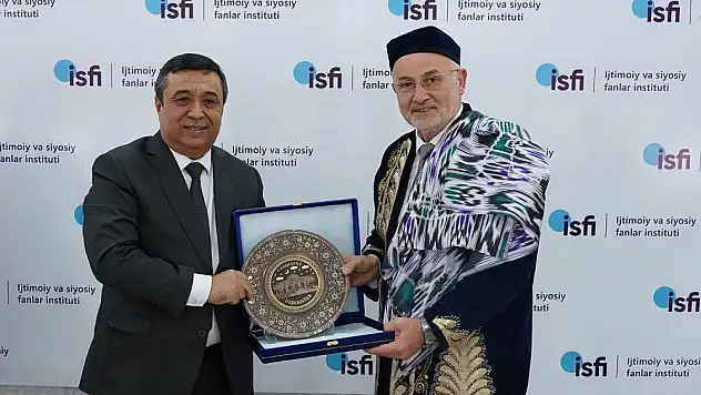 OMÜ Rektörü Ünal'a  fahri profesörlük