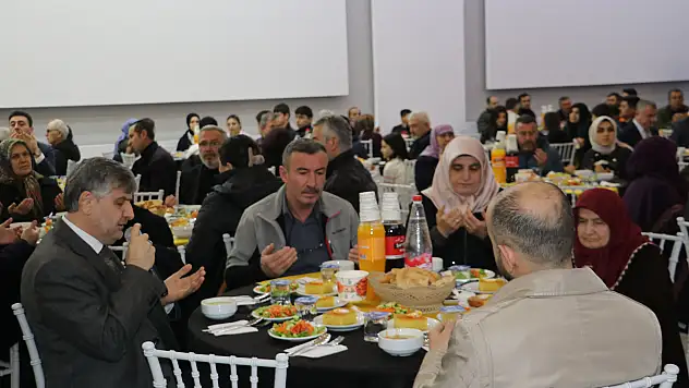 Şehit yakınları ve gazi ailelerine iftar