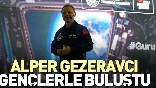 ALPER GEZERAVCI GENÇLERLE BULUŞTU