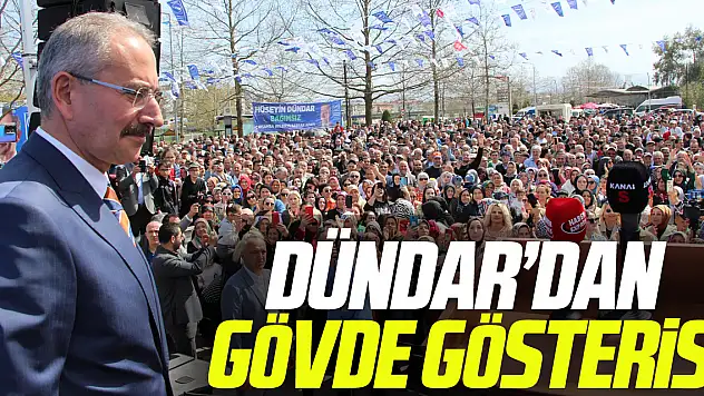 Dündar'dan gövde gösterisi