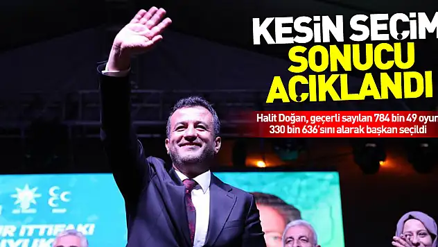 KESİN SEÇİM SONUCU AÇIKLANDI