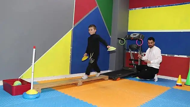 Otizmli çocuklar spora yönlendiriliyor