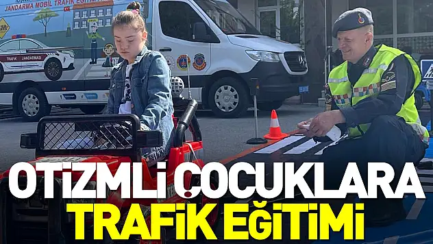 Otizmli çocuklara trafik eğitimi