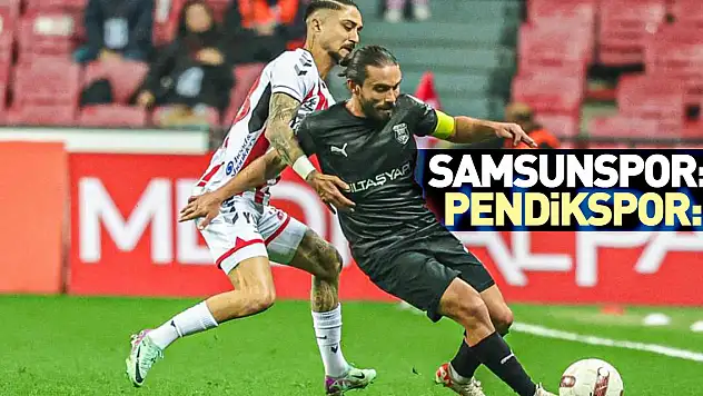 Samsunspor: 0 - Pendikspor: 0