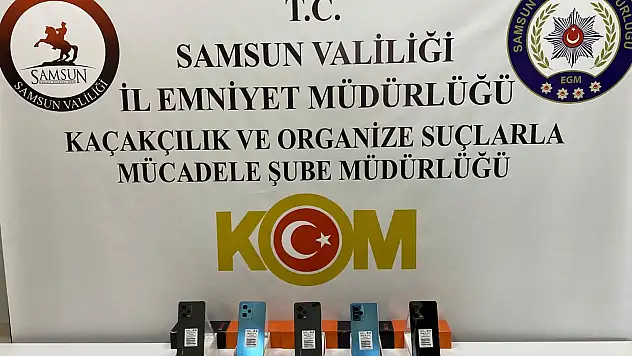 Samsun'da 2 şahıs kaçakçılıktan göz altına alındı