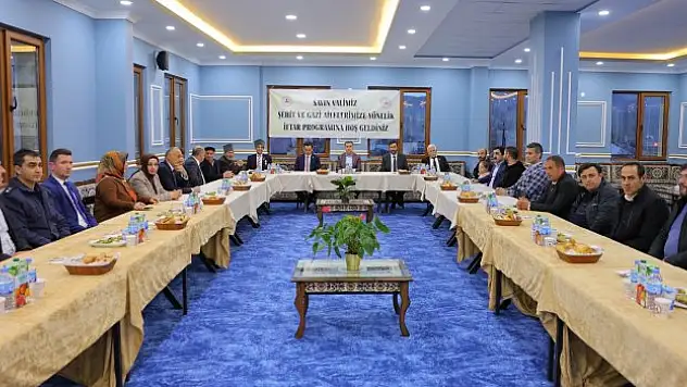 Vali Eldivan, şehit aileleriyle buluştu