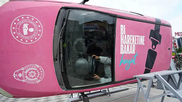 Emniyet kemerinin önemini simülasyonda anladılar