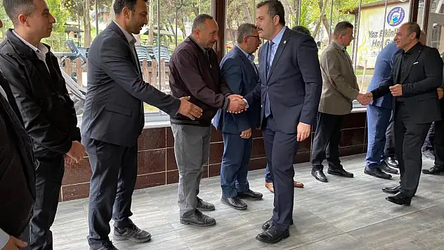 Vezirköprü'de bayramlaşma