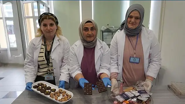 Kadın girişimciler el yapımı çikolataları ülke genelinde pazarlamayı hedefliyor