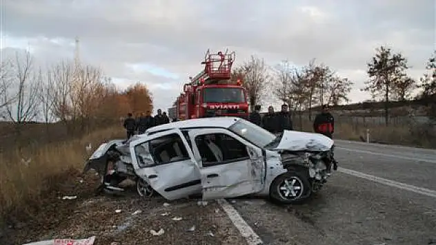 Samsun'da ölümlü kaza: 1 ÖLÜ