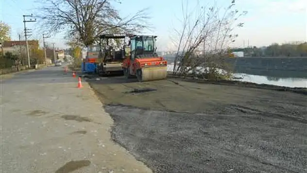 TOKİ Yolu asfaltlandı