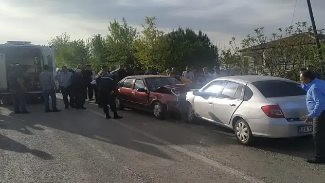 Kafa kafaya çarpıştı