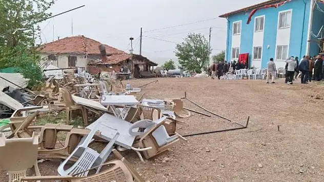 Düğün yarıda kaldı