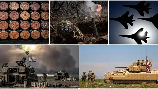 Küresel askeri harcamalarda 2023'te rekor kırıldı