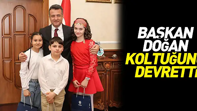 Başkan Doğan Koltuğunu Devretti
