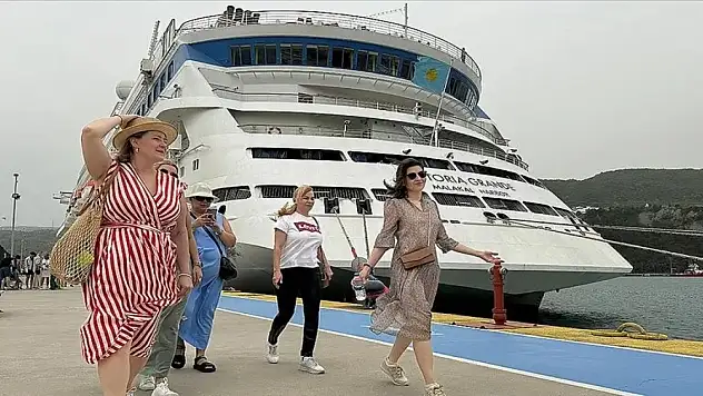 Sezonun ikinci kruvaziyeri Amasra'da