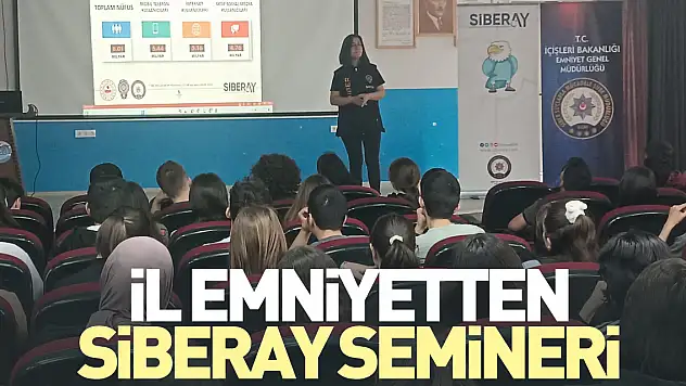 İl Emniyetten Siberay Semineri