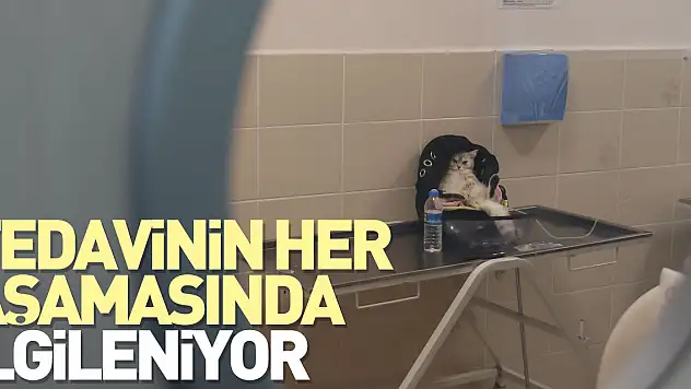 Tedavinin her aşamasında ilgileniyor