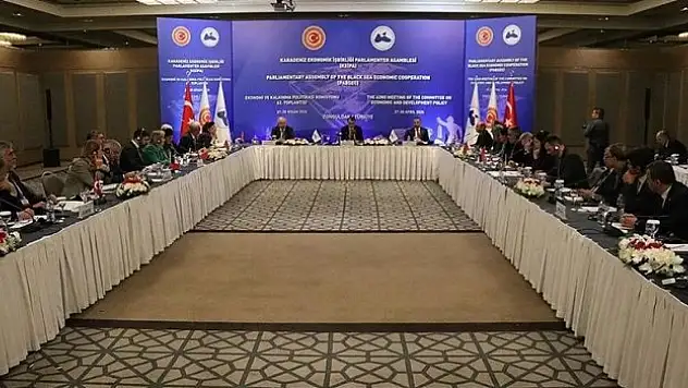 Karadeniz Ekonomik İşbirliği Parlamenter Toplantısı yapıldı