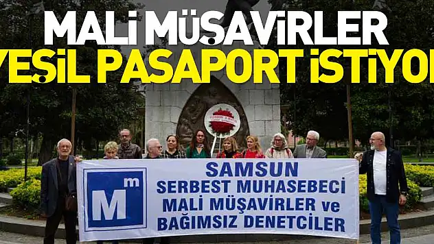 'Yeşil pasaport hakkının verilmesini istiyoruz'