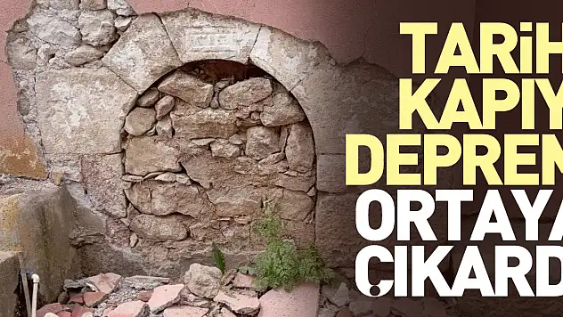 DEPREMDE GÜN YÜZÜNE ÇIKARTTI!